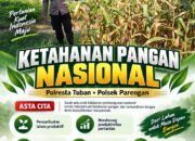 Polresta Tuban Polsek Parengan Dukung Ketahanan Pangan melalui Budidaya Tanaman Jagung