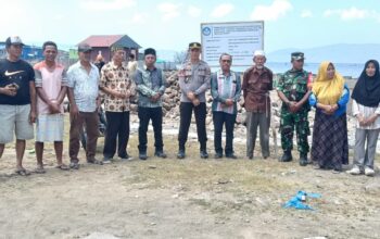 Kapolsek Kempo Hadiri Peletakan Batu Pertama PAUD JODI di Desa Soro Barat