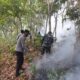 Polsek Sanggar Bersama TNI dan Balai TN Tambora Kembali Menggelar Patroli Gabungan di Kawasan Taman Nasional Tambora