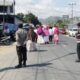 Sat Samapta Kawal Pawai Ta’ruf MTQ XXII Sumbawa Barat, Ajak Warga Jaga Kamtibmas