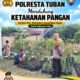 Polsek Tuban Dukung Ketahanan Pangan, Bhabinkamtibmas Pantau Pemanfaatan Lahan Pekarangan Warga