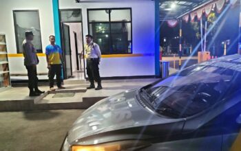 Patroli Blue Light Malam Hari, Piket Regu II Polsek Labuan Badas Jaga Kamtibmas dan Sambangi Objek Vital