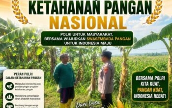 Polri Dukung Astacita, Polsek Rengel Polresta Tuban Turun Cek Tanaman Jagung Warga di Desa Rengel