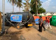 Sambut HUT Divisi Humas Polri ke -75, Si Humas Polres Bima Kabupaten, Bantu Atasi Warga yang Kesulitan Air Bersih