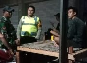 Bhabinkamtibmas dan Babinsa Desa Goa Laksanakan Patroli Dialogis, Pastikan Situasi Kamtibmas Tetap Kondusif