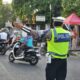 Sat Lantas Polres Dompu Gelar Strong Point Pagi, Kasat Lantas Imbau Pengguna Jalan Utamakan Keselamatan