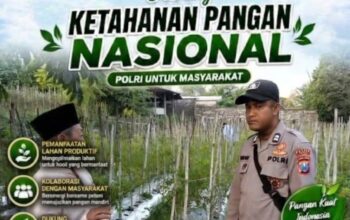 Polri Dukung Astacita, Polsek Rengel Polresta Tuban Turun Cek Tanaman Warga di Desa Sawahan